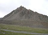 Tibet Kailash 09 Kora 02 Manjushri Guardian Peak Here is the jagged ridges of the guardian peak Manjushri (Tib. Jampelyang).